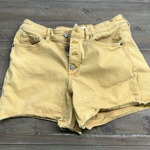 Jean cutoff shorts